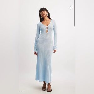 NA-KD brand crochet knitted dress
